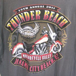 Thunder Beach Panama City Beach Fla Motorcycle T